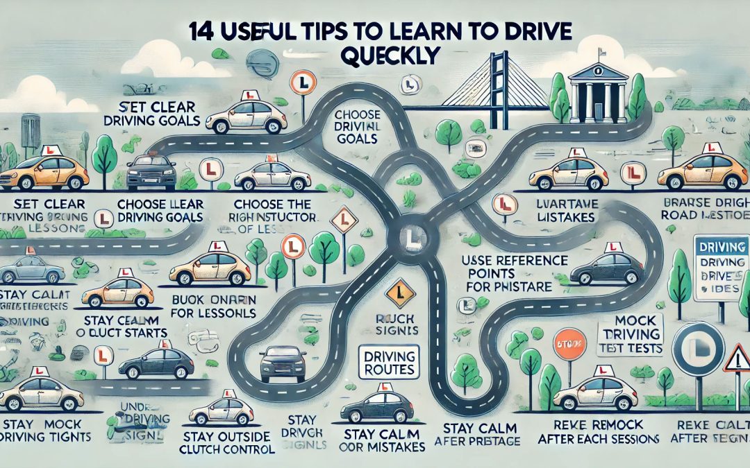 14 Useful Tips to Learn to Drive Quickly