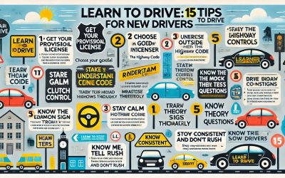 Learn To Drive: 15 Tips For New Drivers