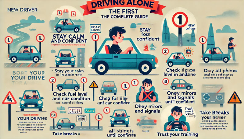Driving Alone for the First Time: The Complete Guide